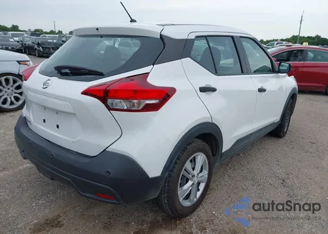 2020 Nissan Kicks S Xtronic Cvt z USA, uszkodzony, nr VIN 3N1CP5BV0LL529635